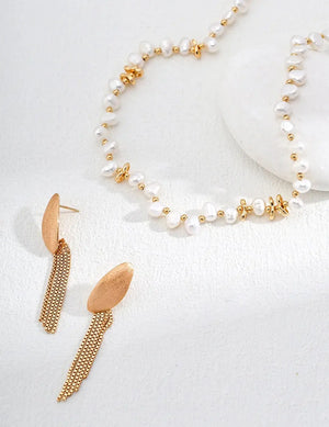 Vintage Sterling Silver Tassel Earrings Glim Wink