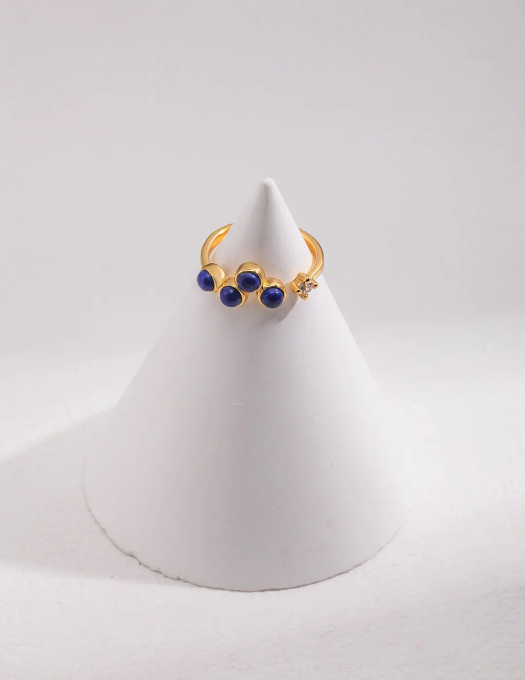 Natural Lapis Lazuli Ring Glim Wink
