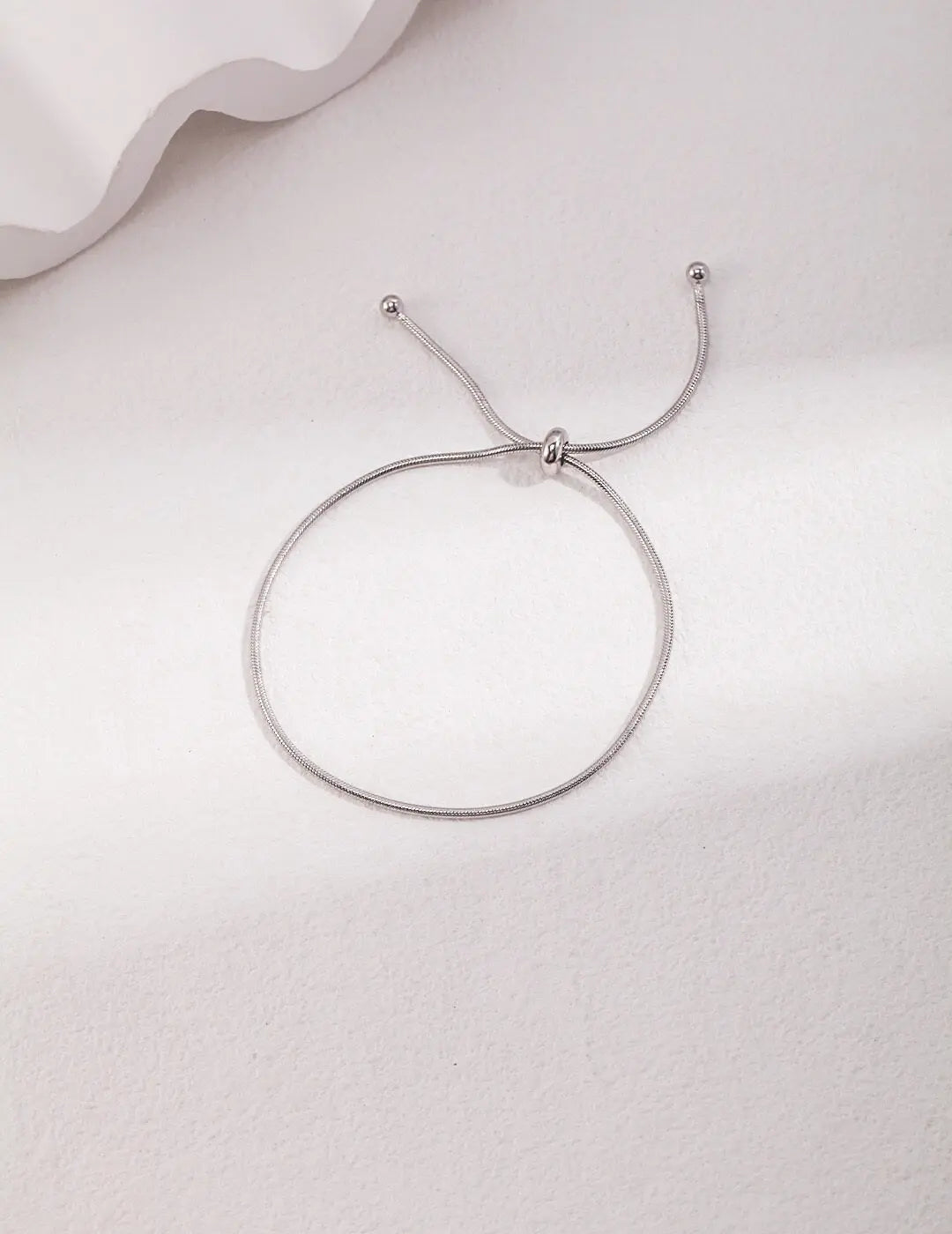 Sterling Silver Hairband Bracelet Glim Wink