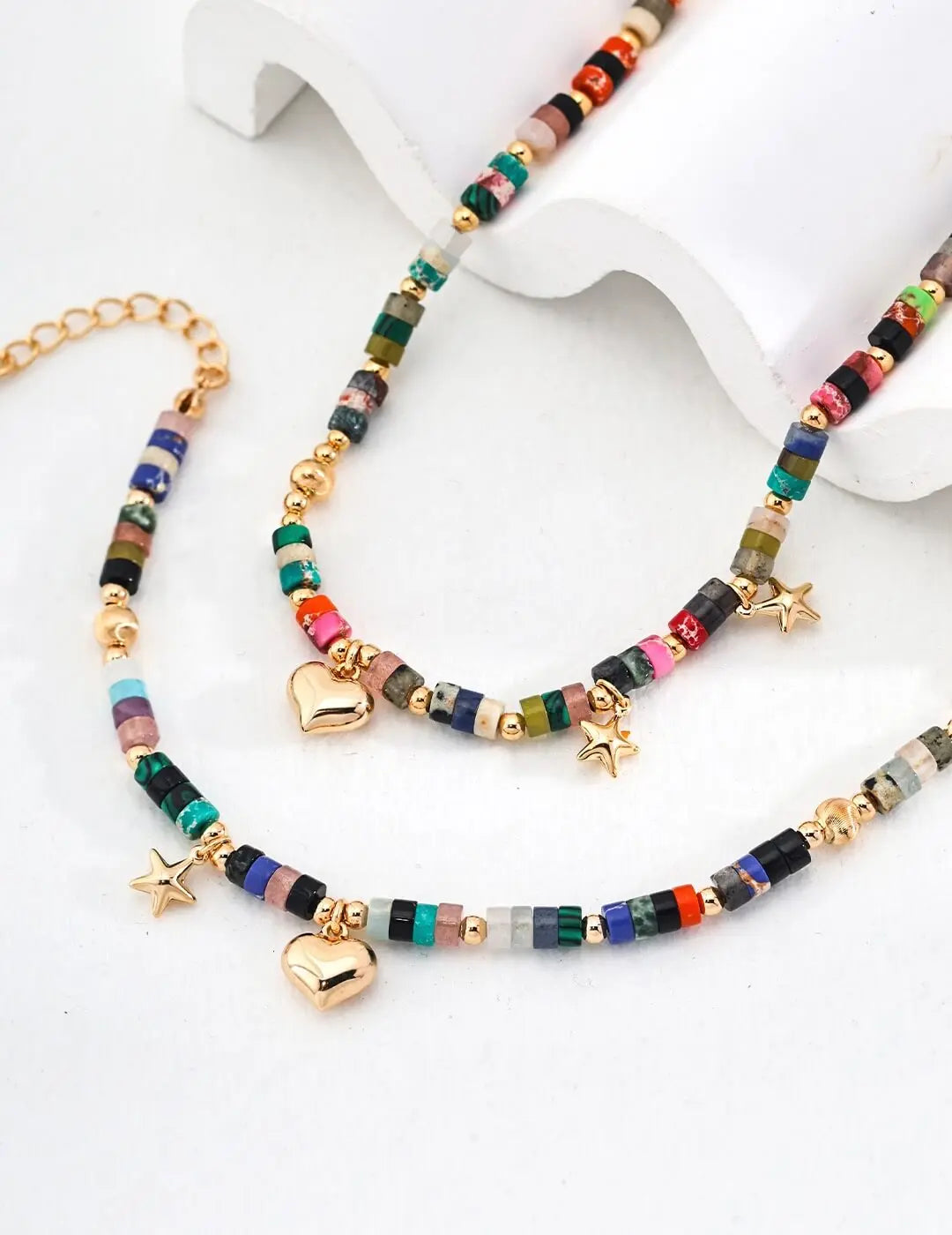 Vintage Multi-Stone Bracelet Glim Wink