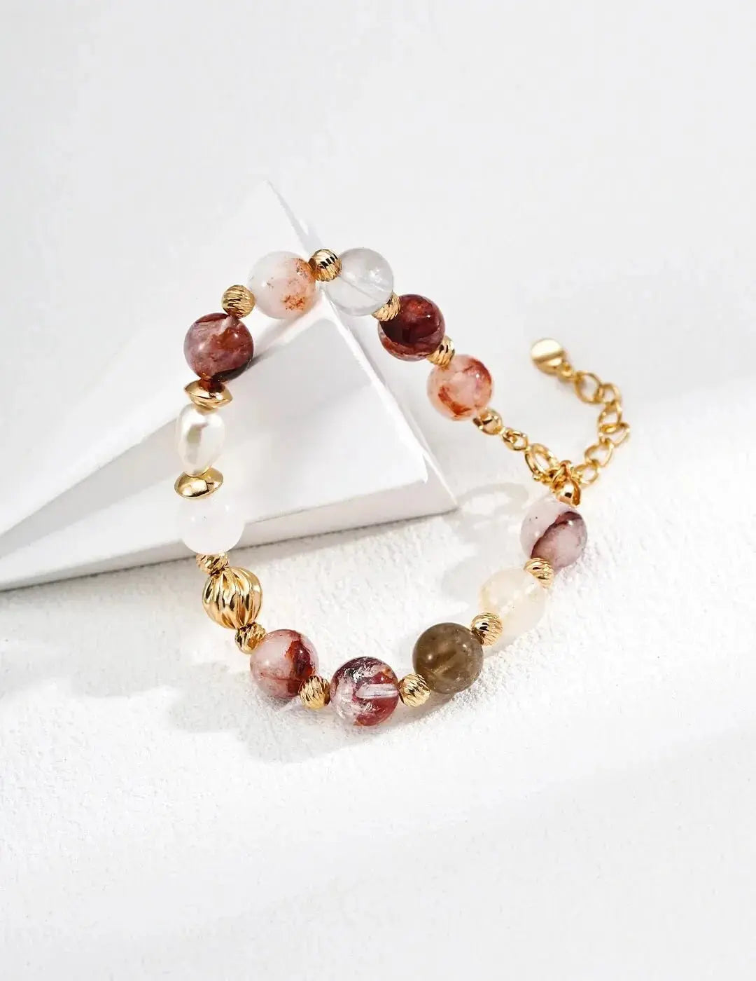 Red Phantom Quartz Bead Bracelet: Healing Energy & Complete Guide Glim Wink