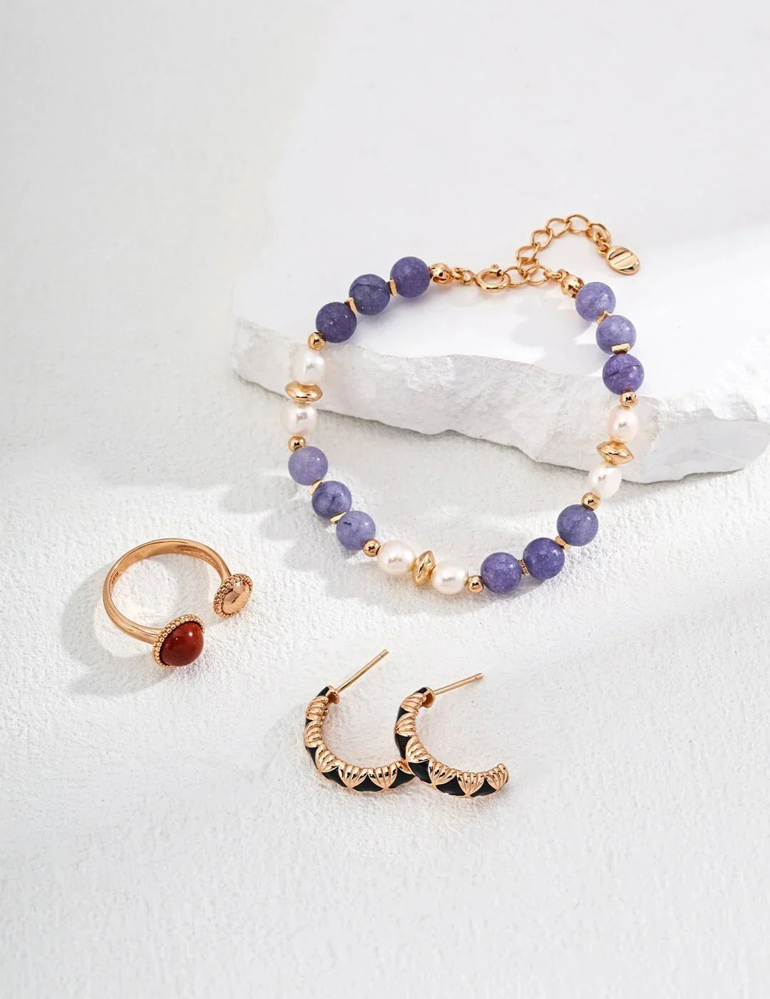 How Toffee-Toned Gemstones Bring Cozy Sophistication to Professional Winter Outfits