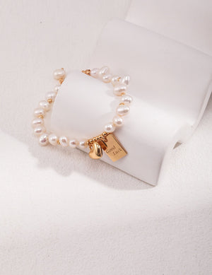 Lucky Charm Pearl Bracelet Glim Wink