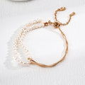 Half-Wrap Pearl Bracelet Glim Wink
