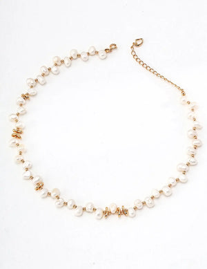 Natural Pearl Necklace Glim Wink