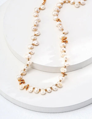 Natural Pearl Necklace Glim Wink