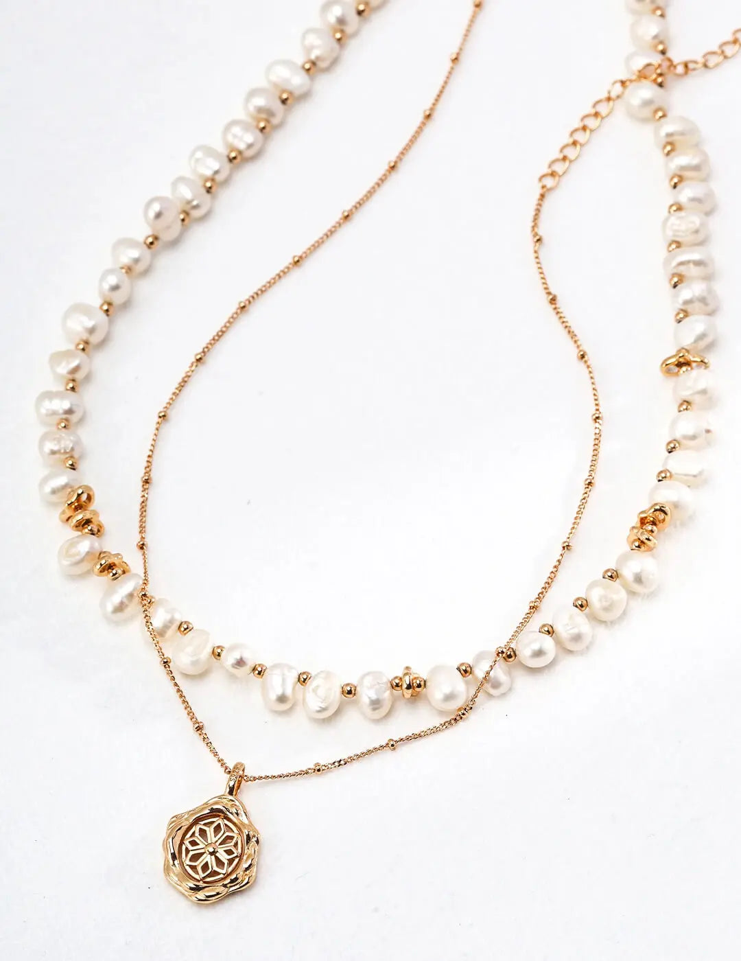Natural Pearl Necklace Glim Wink