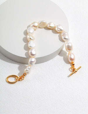 Baroque Pearl Bracelet Glim Wink