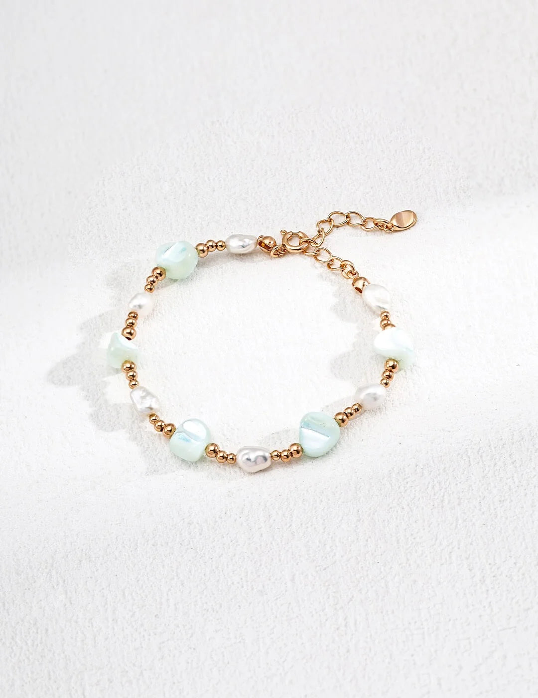 Shell Pearl Bracelet Glim Wink