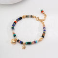 Vintage Multi-Stone Bracelet Glim Wink