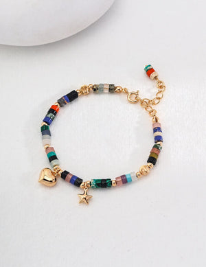 Vintage Multi-Stone Bracelet Glim Wink