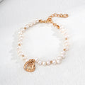 Sterling Silver Fortune Pouch Pearl Bracelet Glim Wink