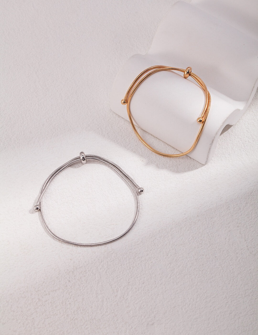 Sterling Silver Hairband Bracelet Glim Wink