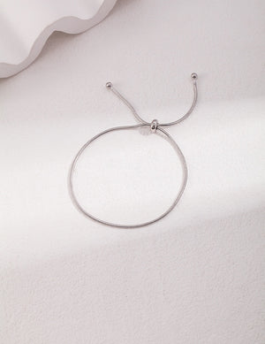 Sterling Silver Hairband Bracelet Glim Wink