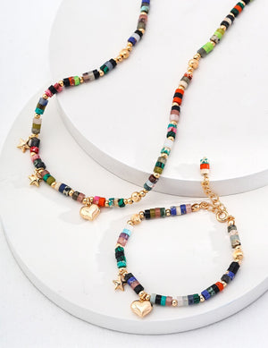 Vintage Multi-Stone Bracelet Glim Wink