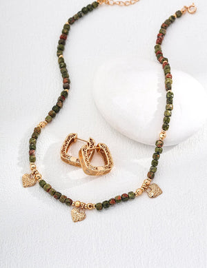 Shoushan Stone Necklace Glim Wink