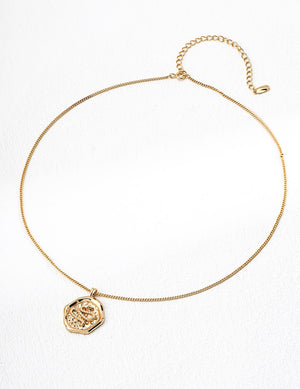 Vintage Snake Snake Pendant Necklace Glim Wink